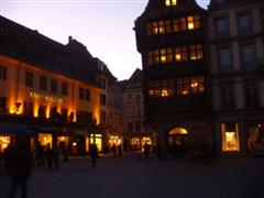 Stra�burg bei Nacht